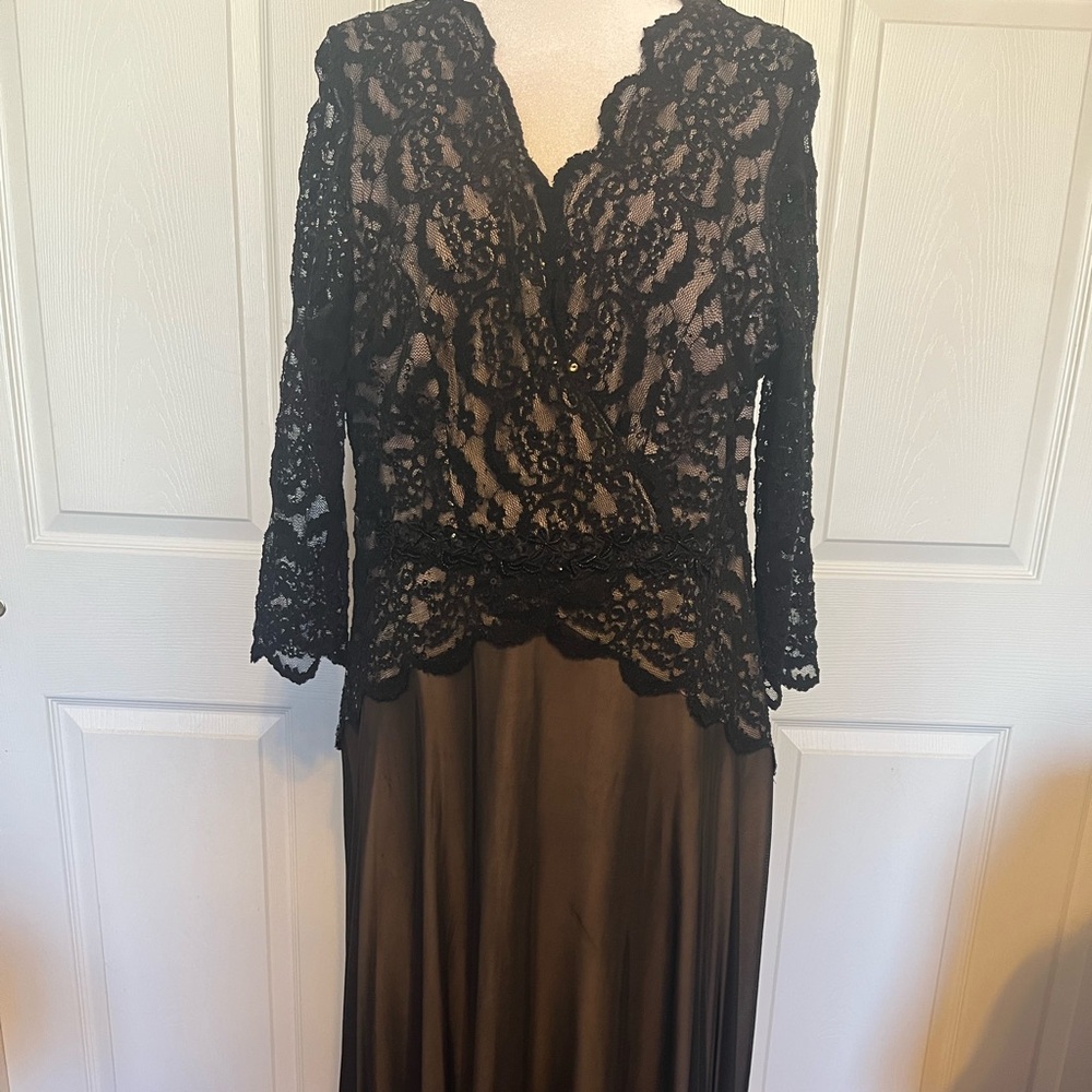 Sangria A Line Maxi Dress